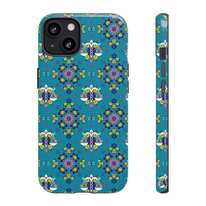 Tough Cases, Libra, Zodiac v2, Flower Pattern