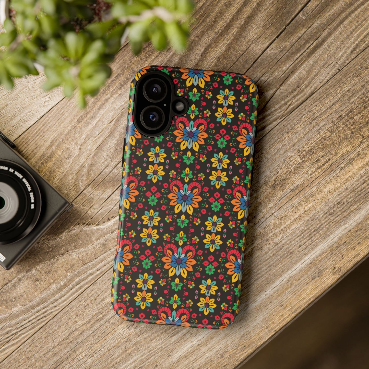 Tough Cases, Aries, Zodiac v2, Flower Pattern