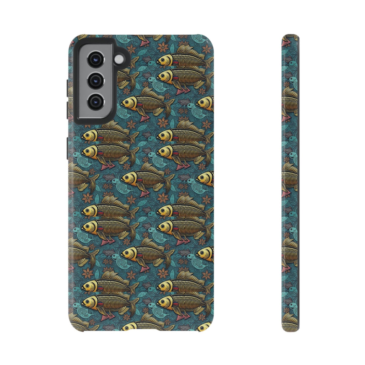 Tough Cases, Pisces, Zodiac v1, Metal Pattern