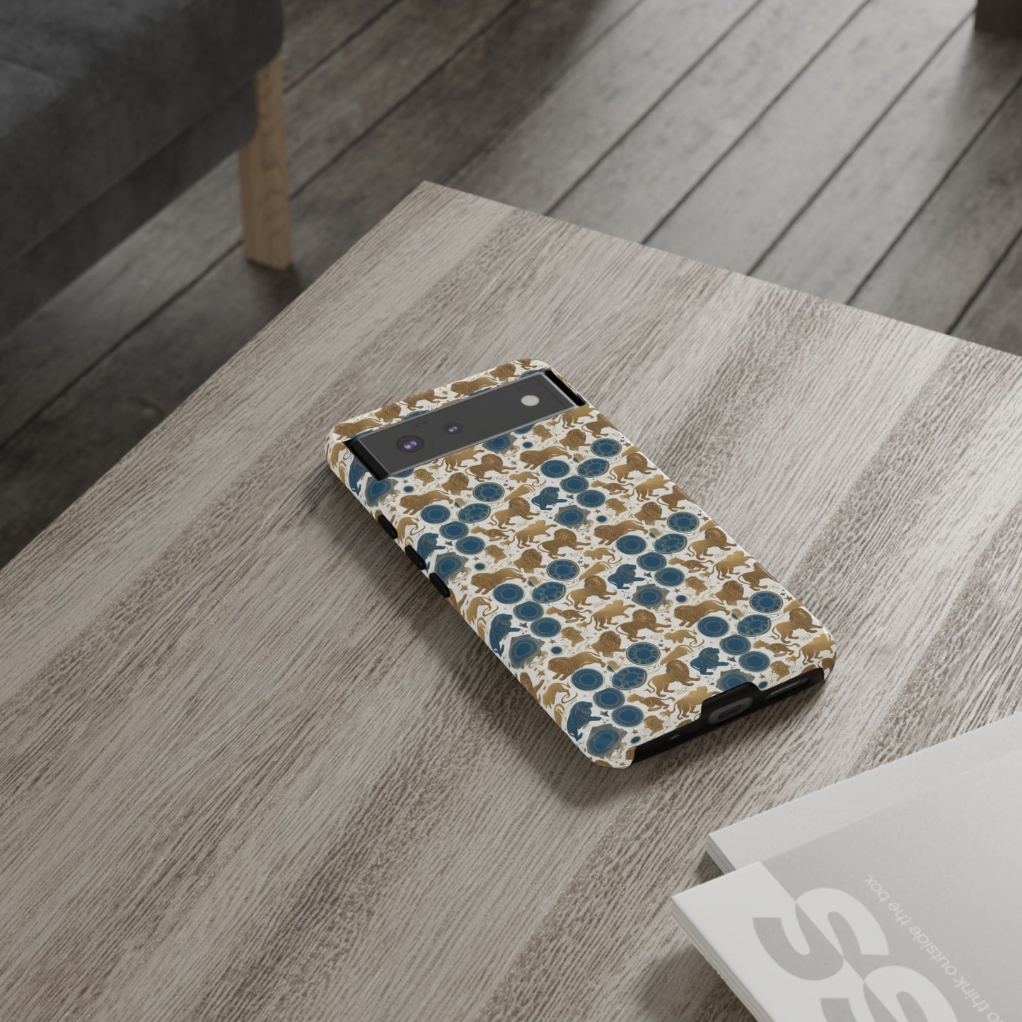 Tough Cases, Leo, Zodiac v2, Metal Pattern