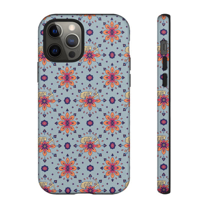 Tough Cases, Sagittarius, Zodiac v3, Flower Pattern
