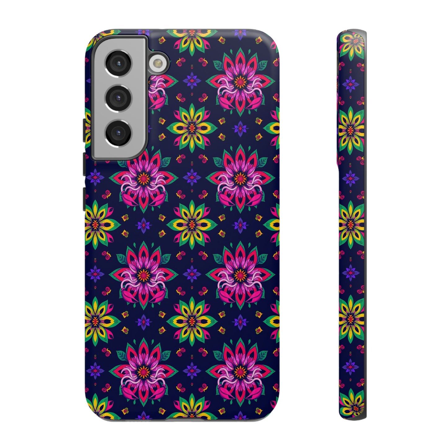 Tough Cases, Scorpio, Zodiac v4, Flower Pattern