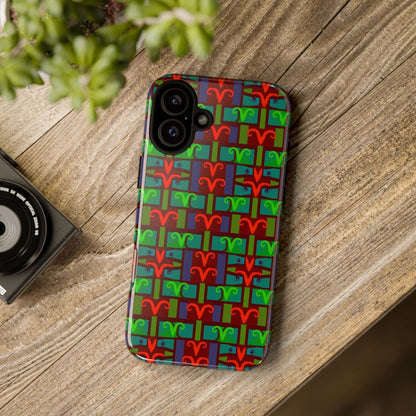 Tough Cases, Aries, Zodiac v2, Shape Pattern