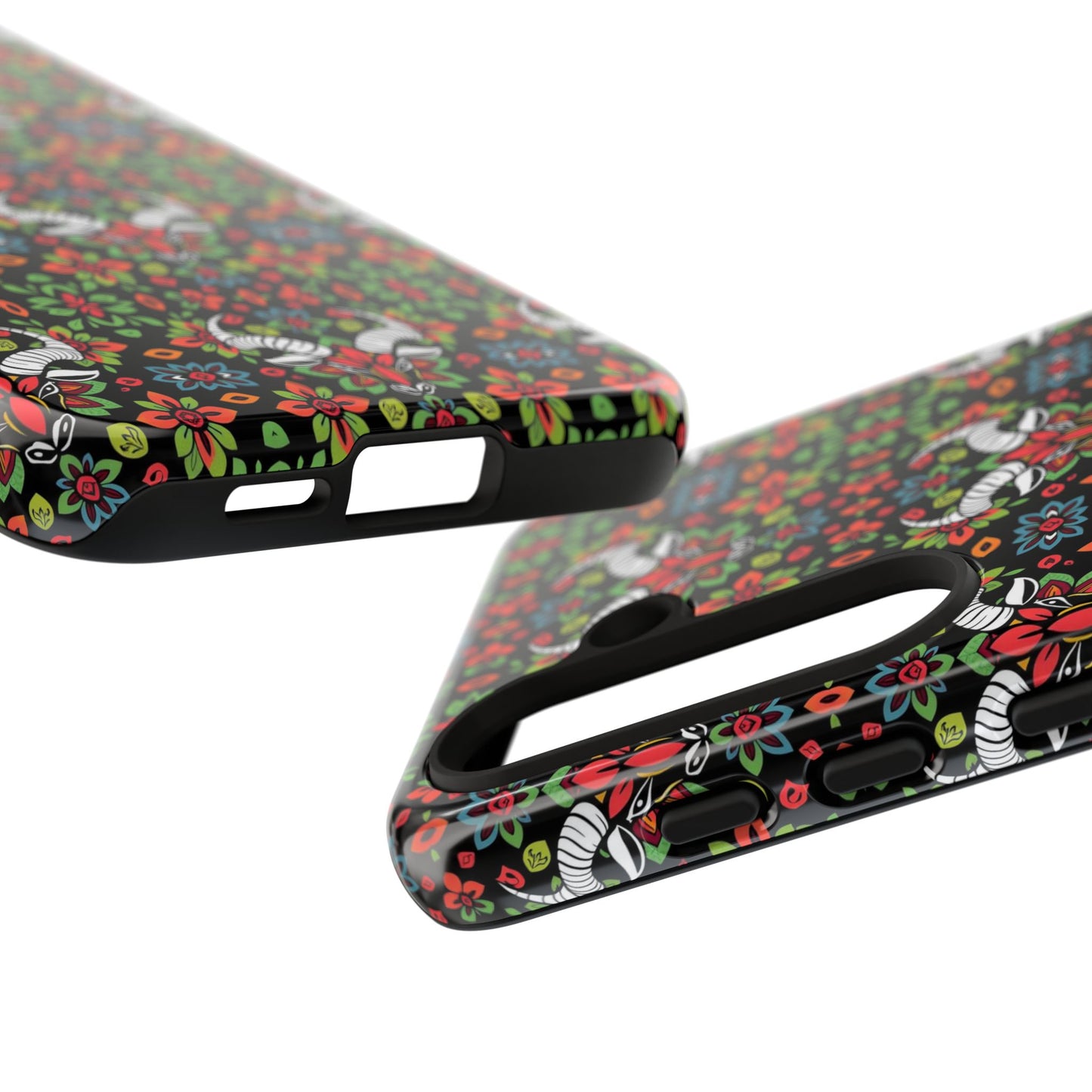 Tough Cases, Taurus, Zodiac v2, Flower Pattern