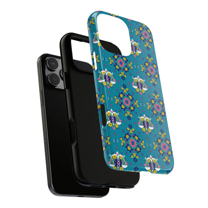 Tough Cases, Libra, Zodiac v2, Flower Pattern