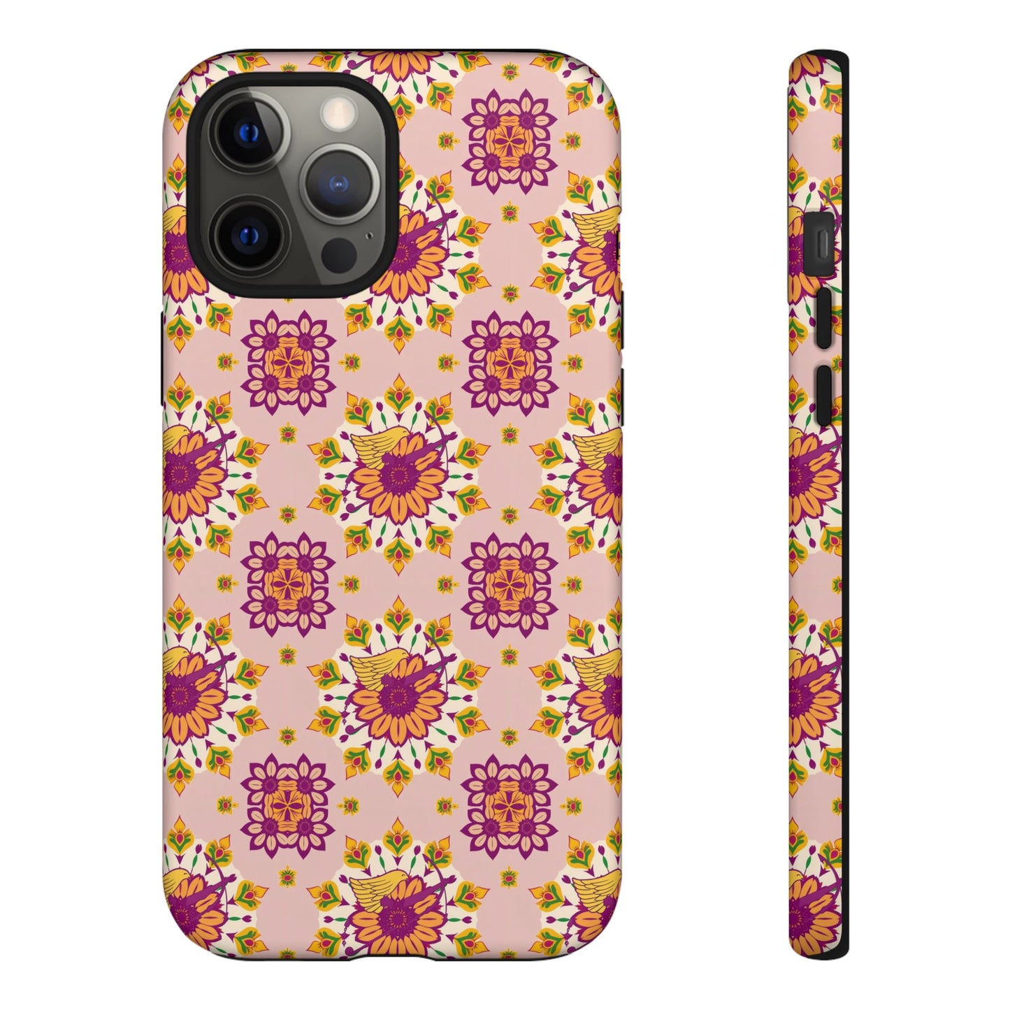 Tough Cases, Sagittarius, Zodiac v4, Flower Pattern