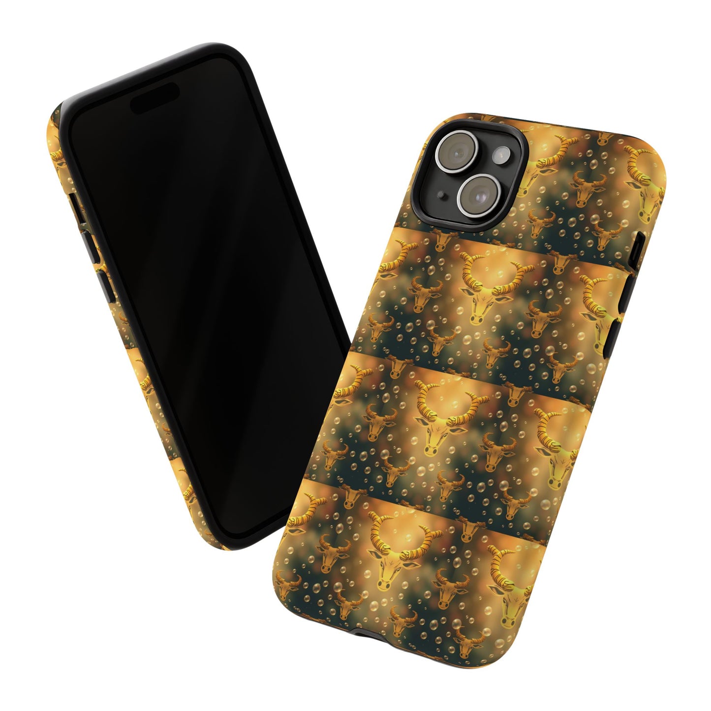 Tough Cases, Taurus, Zodiac v1, Bubble Pattern
