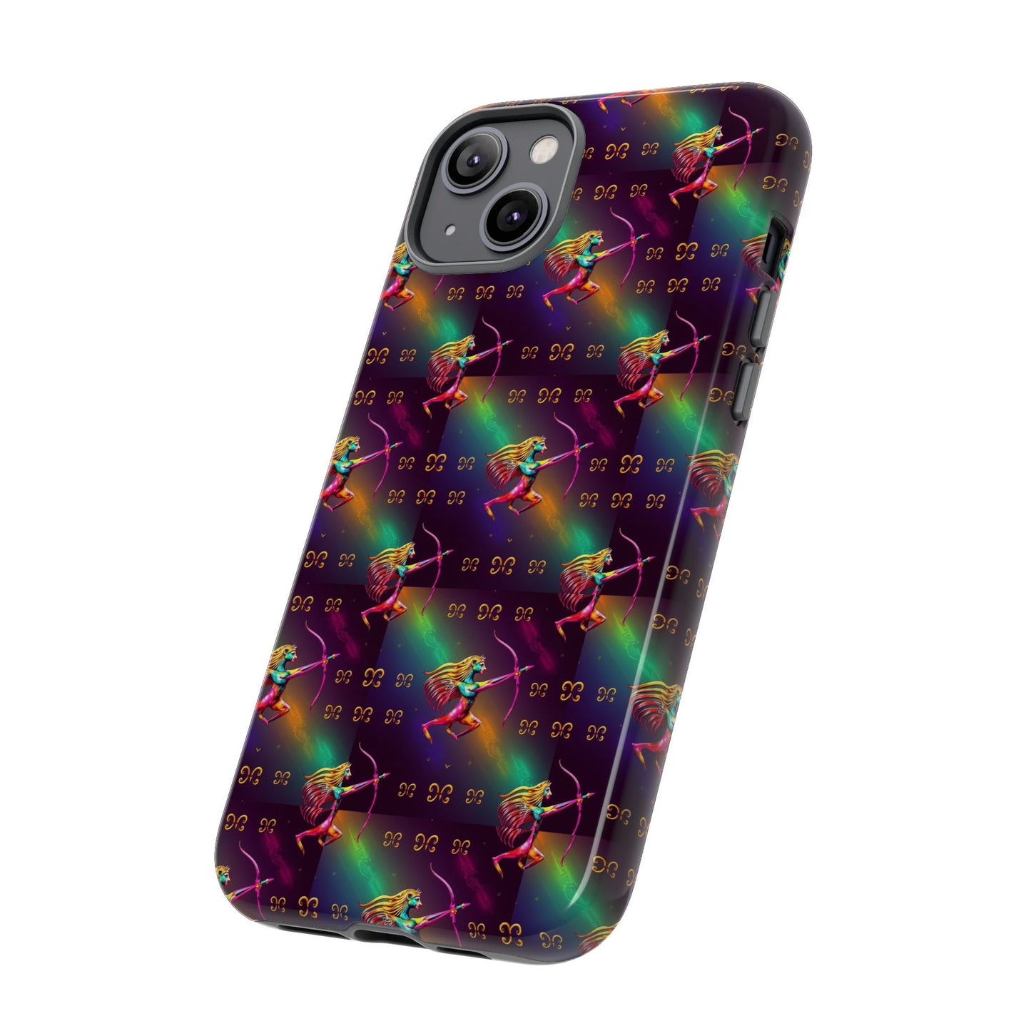 Tough Cases, Sagittarius, Zodiac v1, Metal Pattern