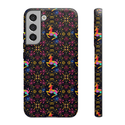Tough Cases, Capricorn, Zodiac v2, Metal Pattern