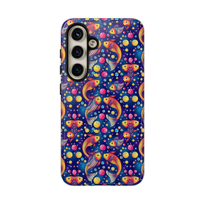 Tough Cases, Pisces, Zodiac, Bubble Pattern