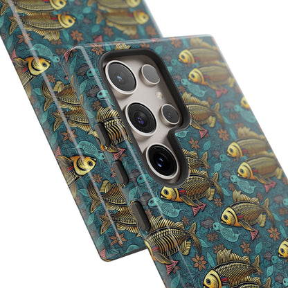 Tough Cases, Pisces, Zodiac v1, Metal Pattern
