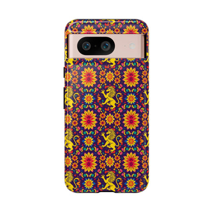Tough Cases, Leo, Zodiac, Flower Pattern