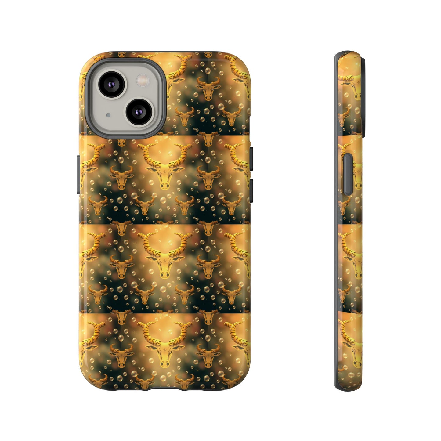 Tough Cases, Taurus, Zodiac v1, Bubble Pattern