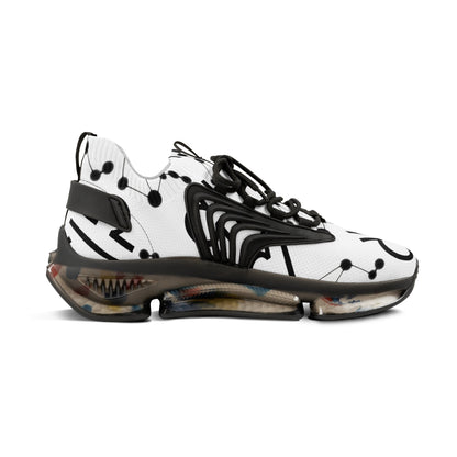 Men's Mesh Sneakers, Libra Zodiac Sign, all over print