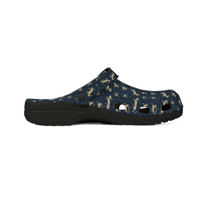 EVA Foam Rubber Shoes, (AOP), Capricorn, Zodiac v4, Pattern
