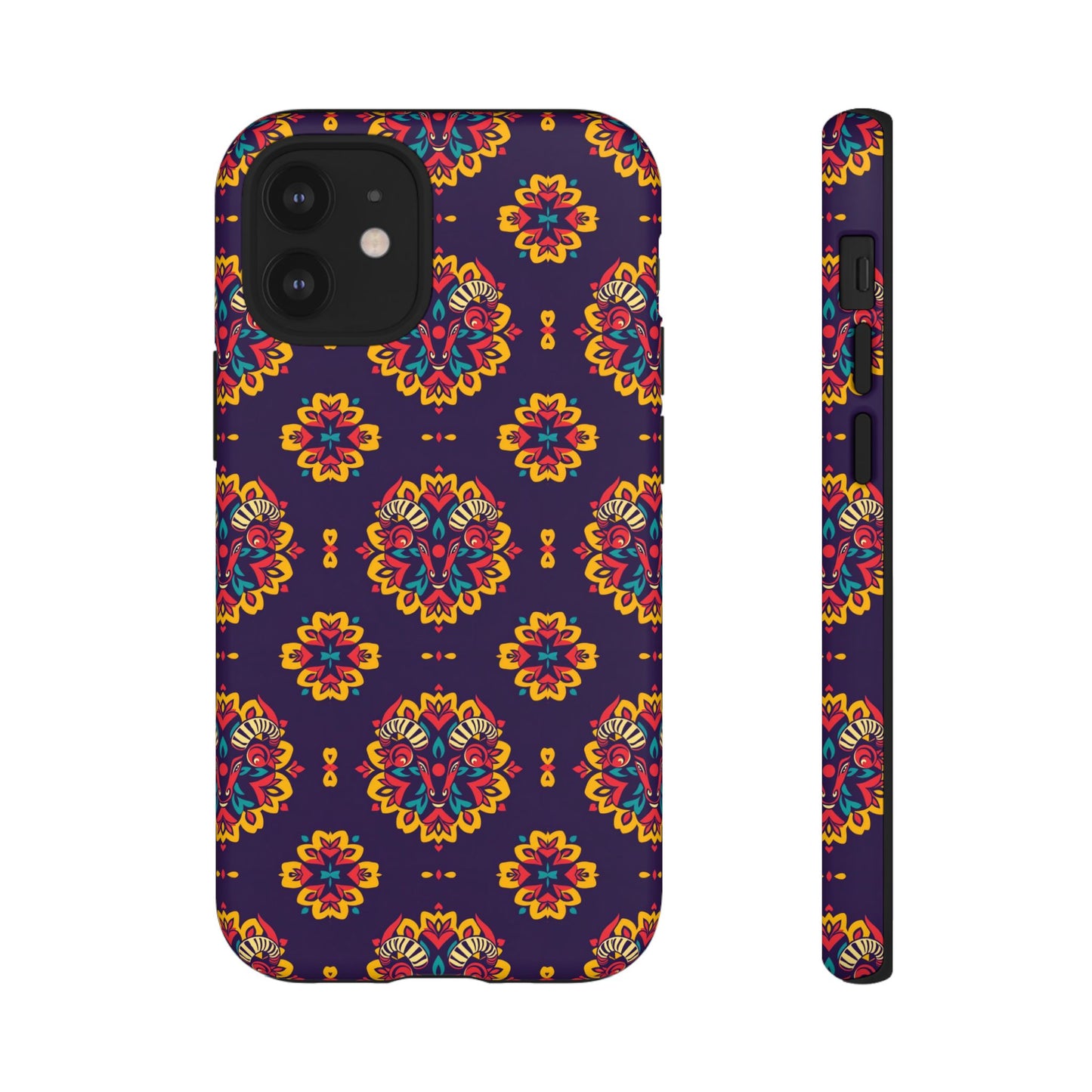 Tough Cases, Taurus, Zodiac, Flower Pattern