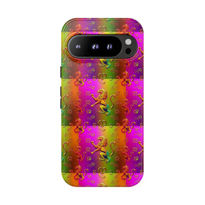Tough Cases, Leo, Zodiac v1, Metal Pattern