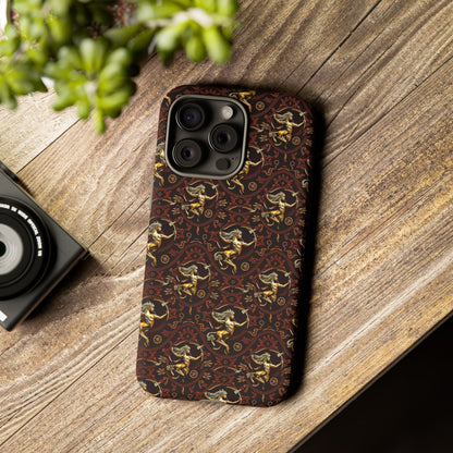 Tough Cases, Sagittarius, Zodiac, Metal Pattern