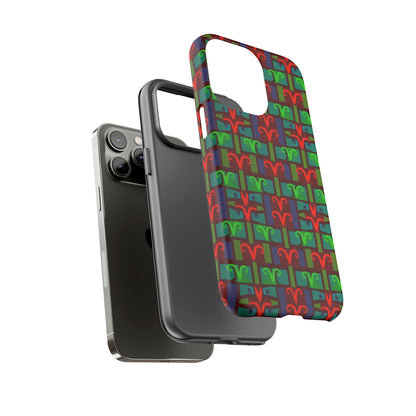 Tough Cases, Aries, Zodiac v2, Shape Pattern
