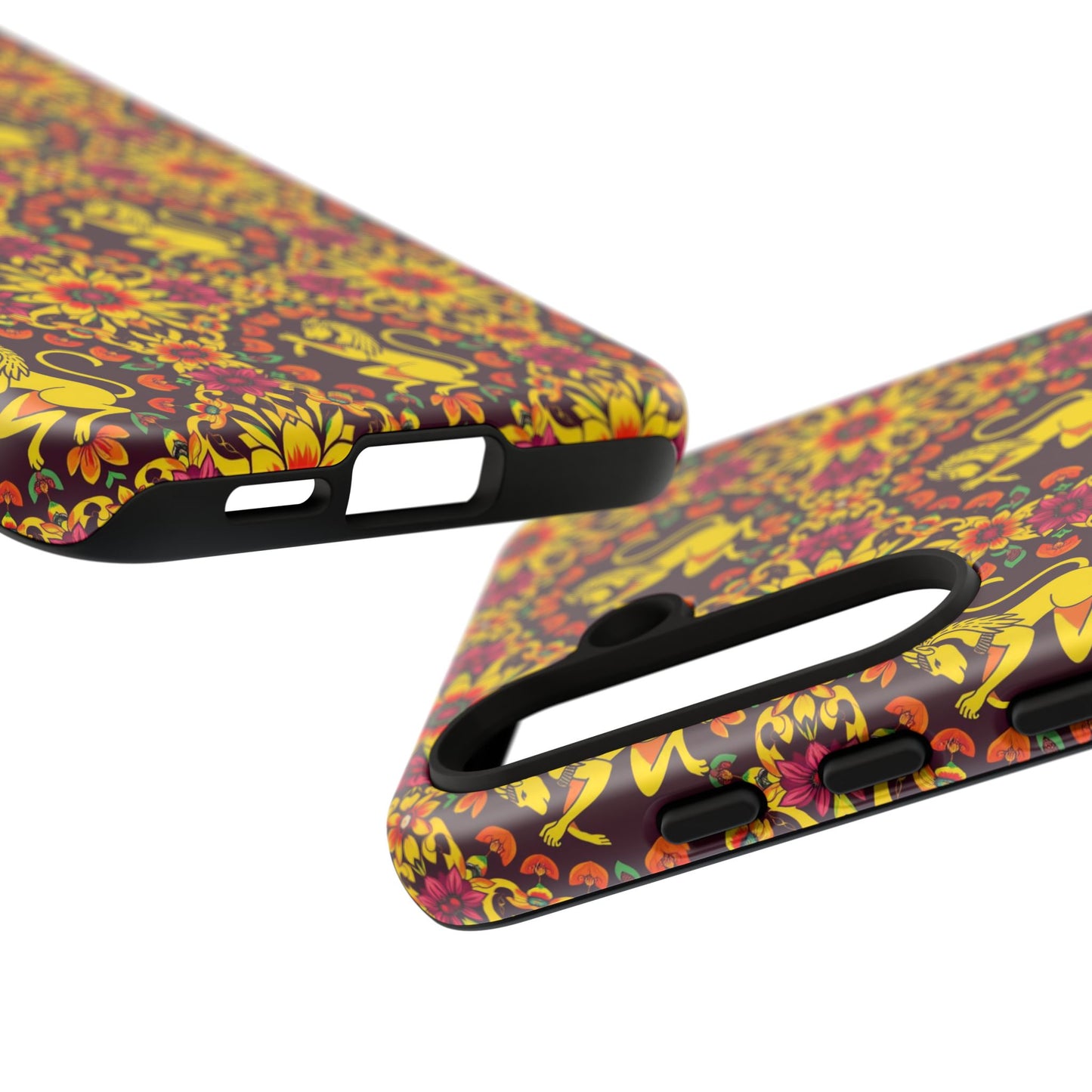 Tough Cases, Virgo, Zodiac v1, Flower Pattern