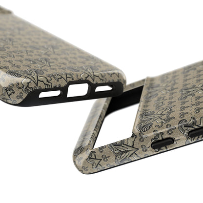 Tough Cases, Aries, Zodiac, Metal Pattern