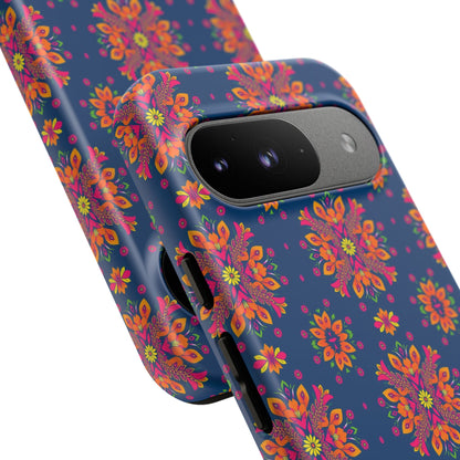 Tough Cases, Gemini, Zodiac v2, Flower Pattern