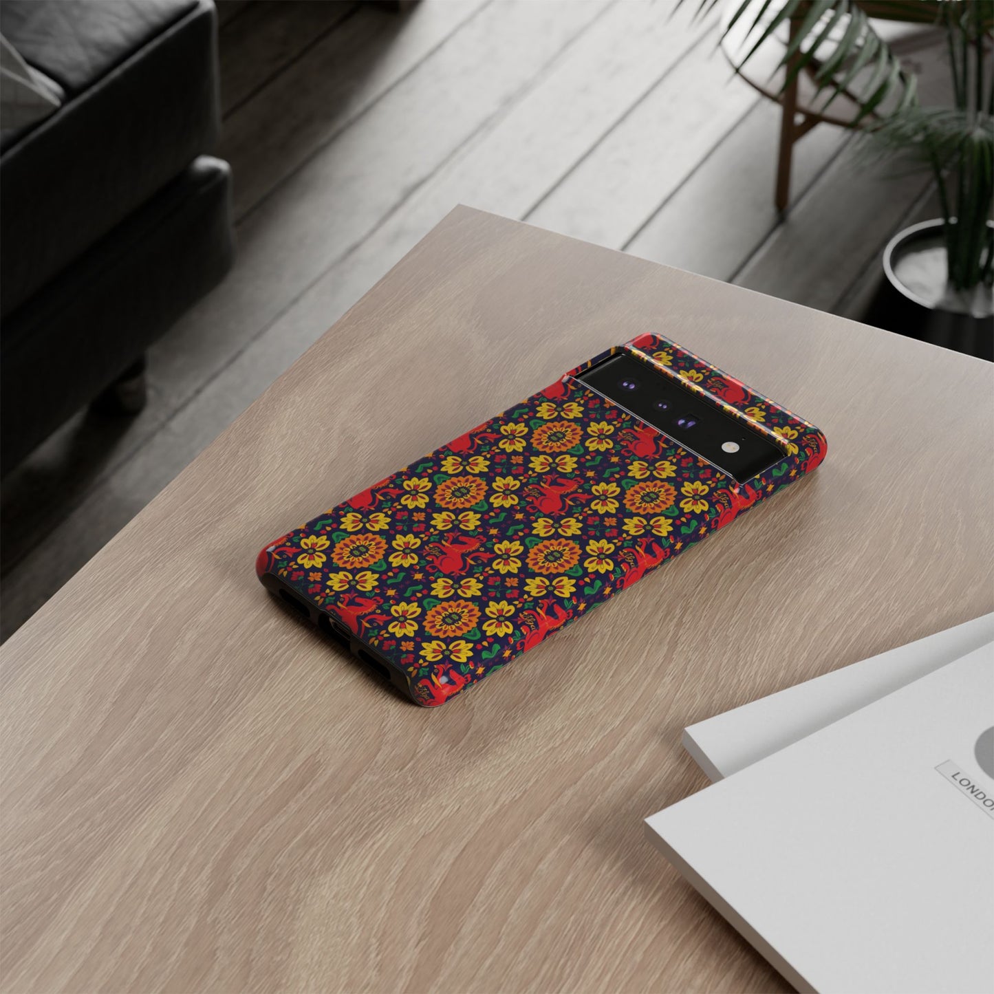 Tough Cases, Virgo, Zodiac v2, Flower Pattern