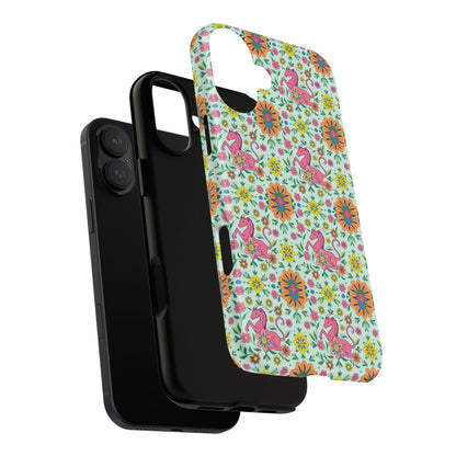 Tough Cases, Aquarius, Zodiac, Flower Pattern