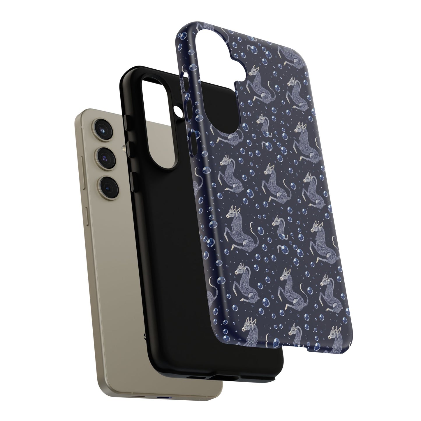 Tough Cases, Capricorn, Zodiac v2, Bubble Pattern