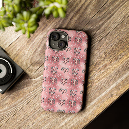 Tough Cases, Aries, Zodiac, Bubble Pattern