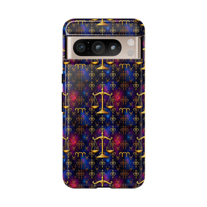 Tough Cases, Libra, Zodiac v2, Metal Pattern