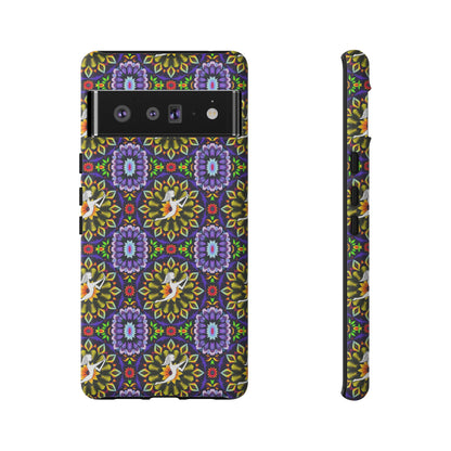 Tough Cases, Sagittarius, Zodiac v1, Flower Pattern