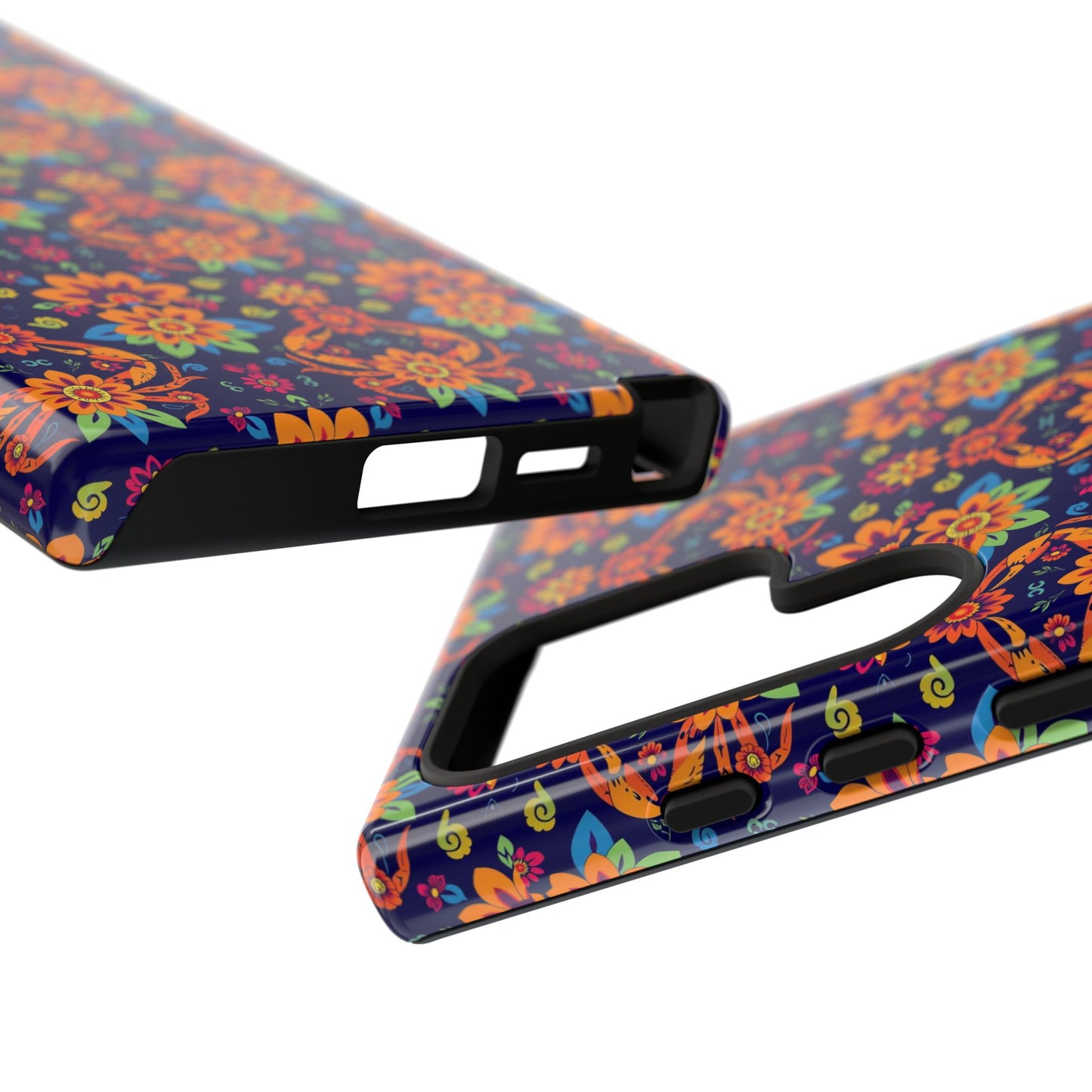 Tough Cases, Cancer, Zodiac, Flower Pattern
