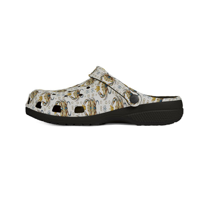 EVA Foam Rubber Shoes, (AOP), Cancer, Zodiac v2, Pattern