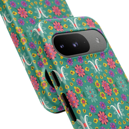 Tough Cases, Aquarius, Zodiac v4, Flower Pattern