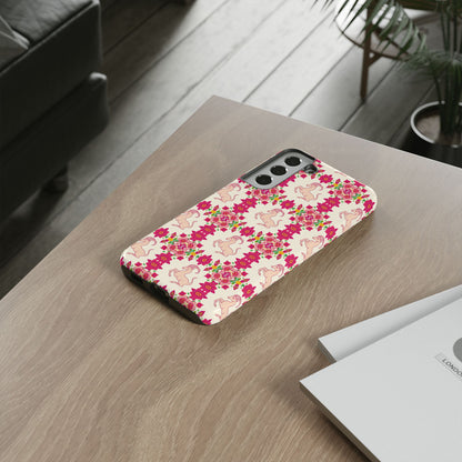 Tough Cases, Capricorn, Zodiac v3, Flower Pattern
