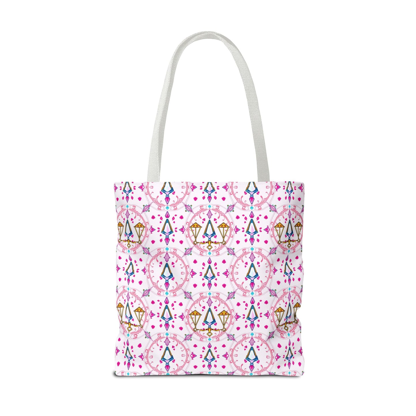 Tote Bag (AOP), Libra, Zodiac, Jewel Pattern