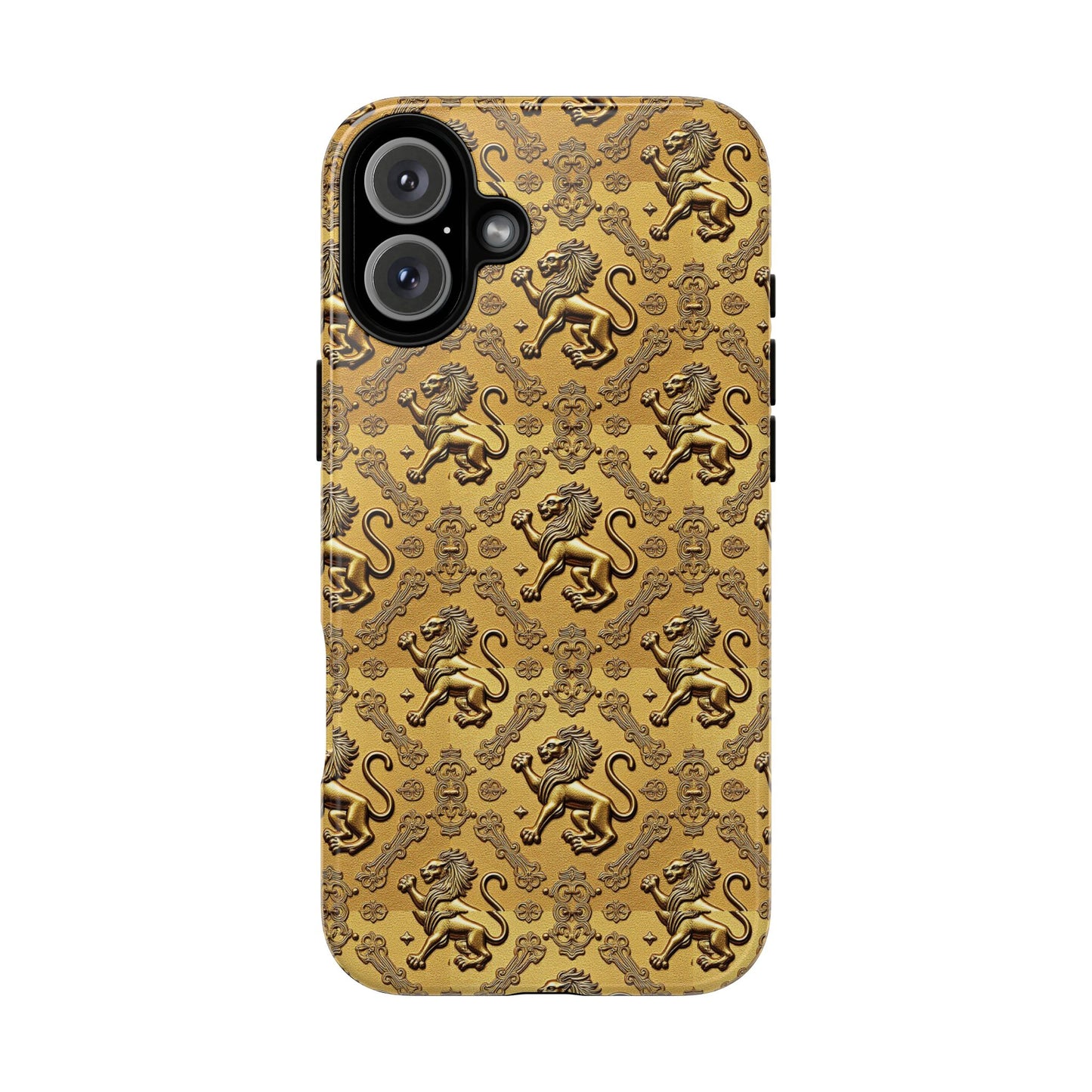 Tough Cases, Leo, Zodiac, Metal Pattern