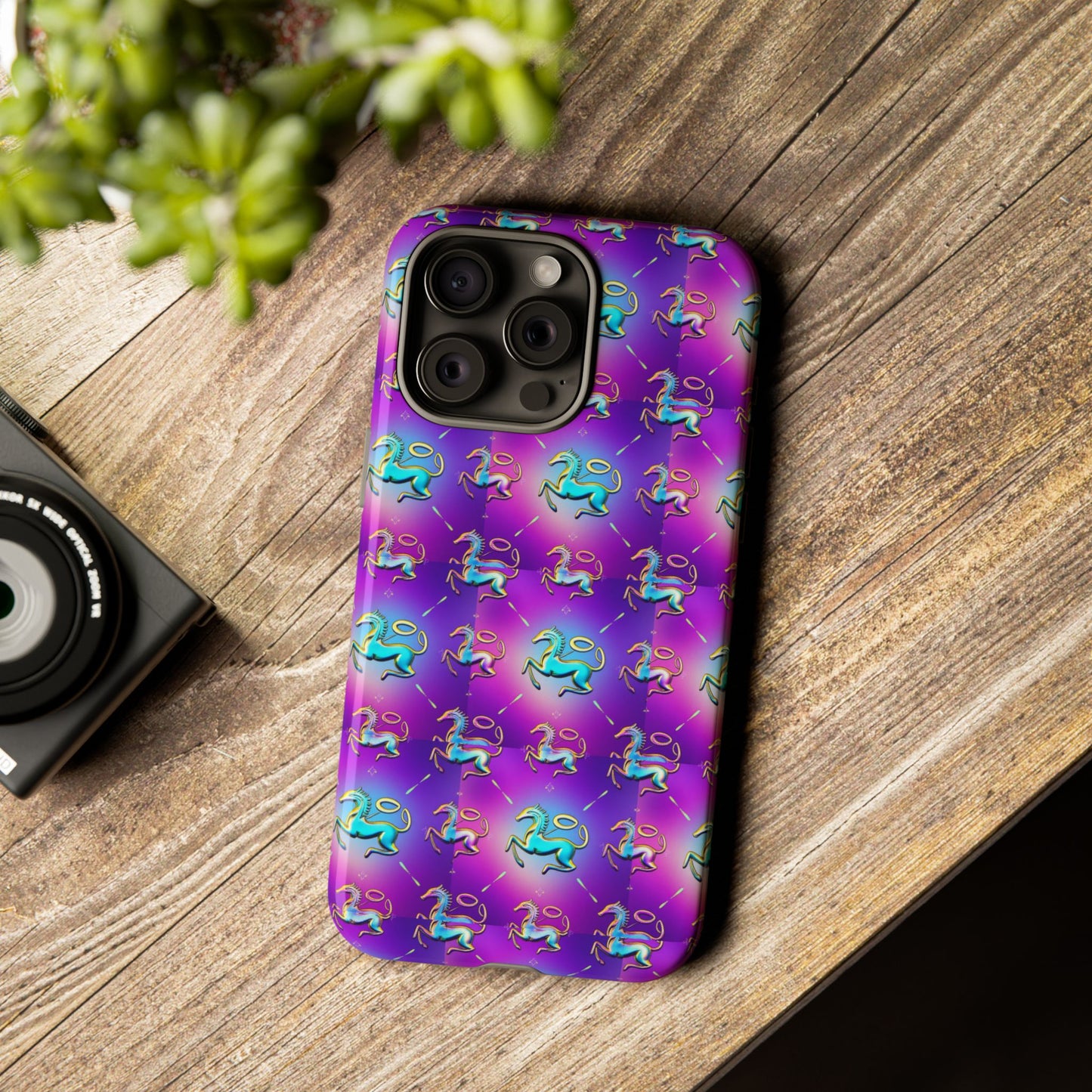 Tough Cases, Aquarius, Zodiac, Metal Pattern