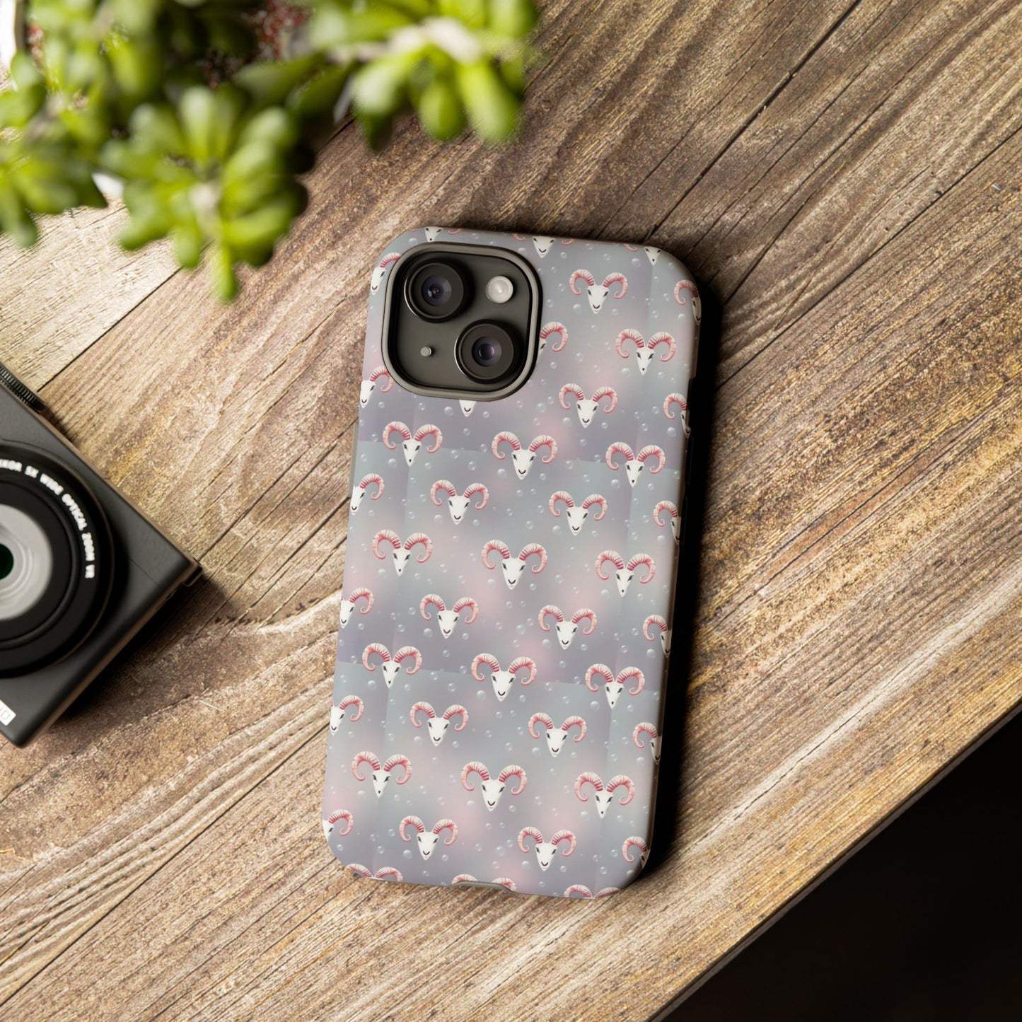 Tough Cases, Aries, Zodiac v2, Bubble Pattern