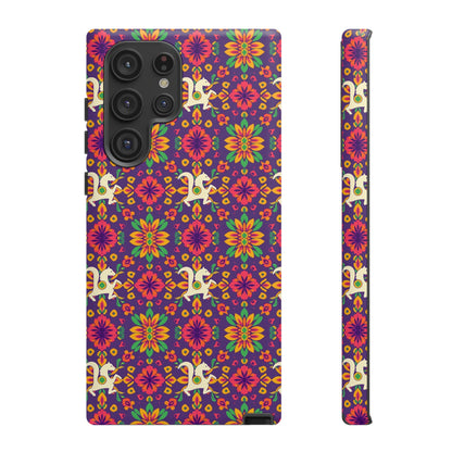 Tough Cases, Aquarius, Zodiac v1, Flower Pattern
