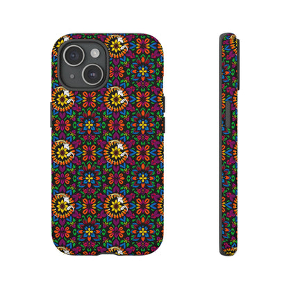 Tough Cases, Capricorn, Zodiac v2, Flower Pattern