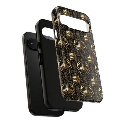 Tough Cases, Cancer, Zodiac, Metal Pattern