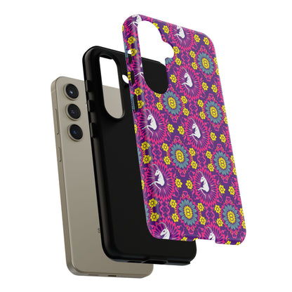 Tough Cases, Capricorn, Zodiac, Flower Pattern