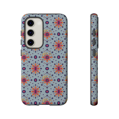 Tough Cases, Sagittarius, Zodiac v3, Flower Pattern