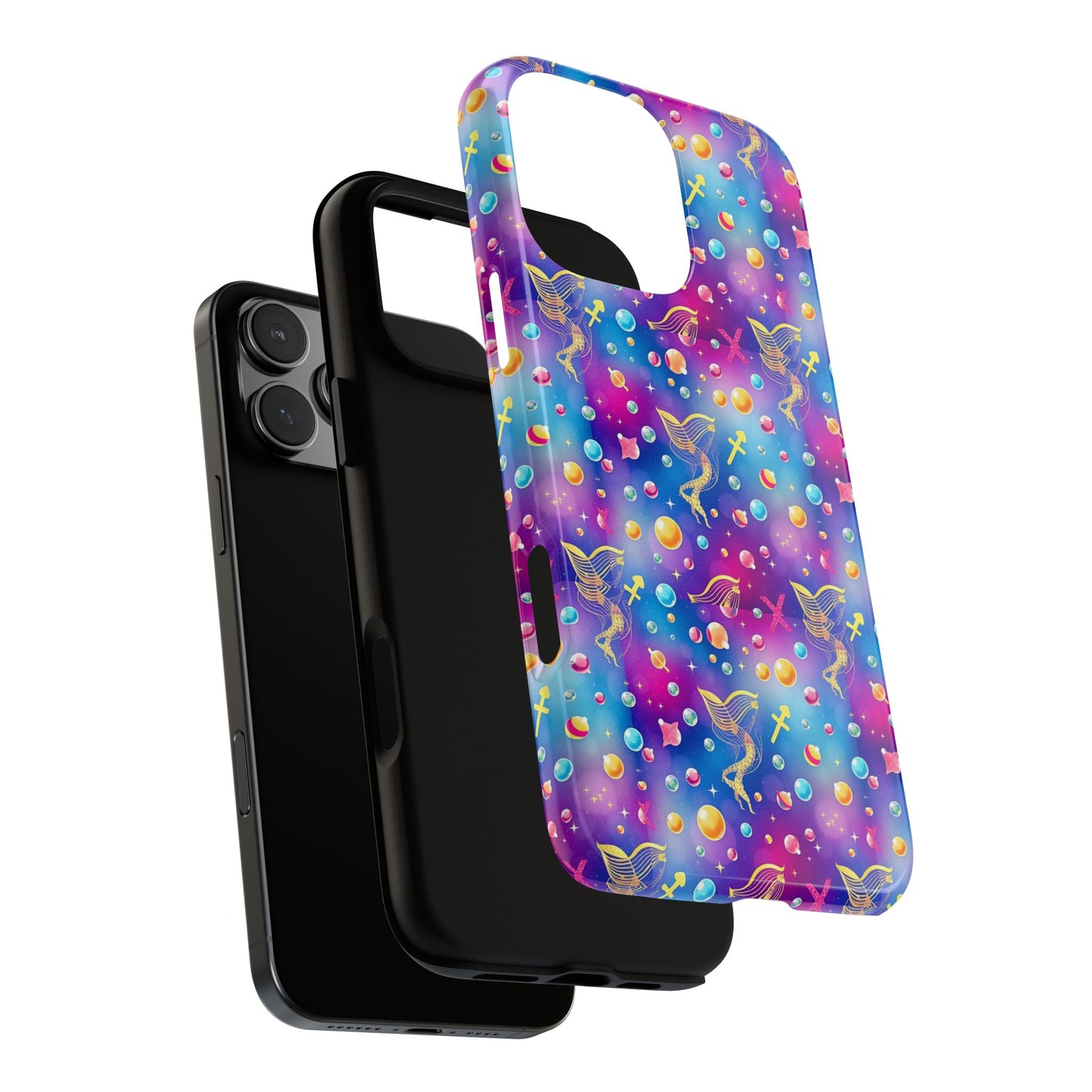 Tough Cases, Sagittarius, Zodiac v3, Bubble Pattern