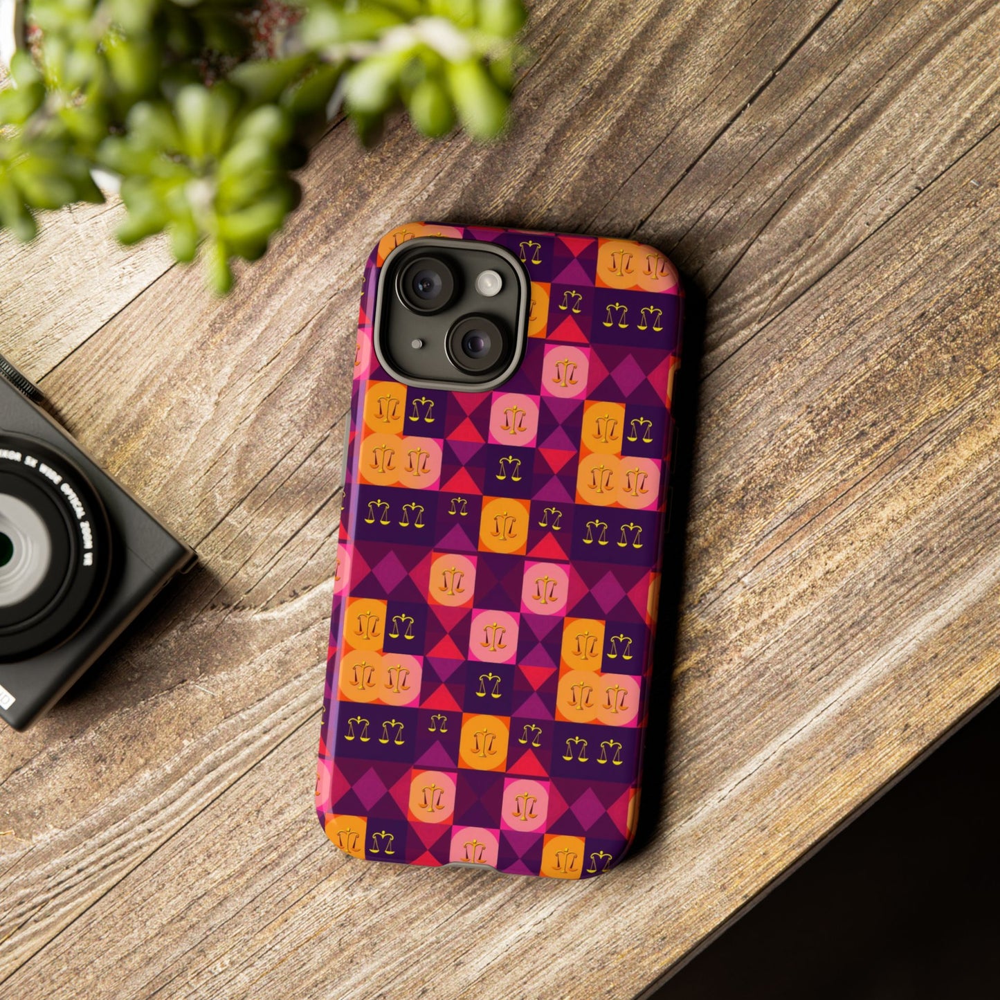 Tough Cases, Libra, Zodiac v1, Shape Pattern