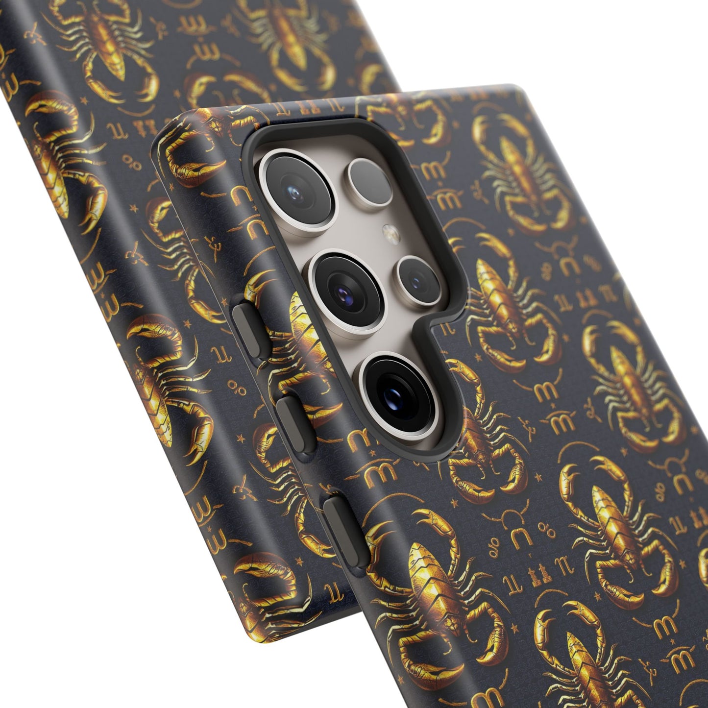 Tough Cases, Scorpio, Zodiac, Metal Pattern