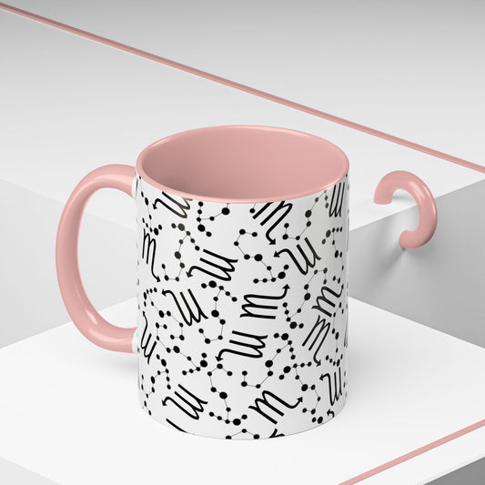 Accent Coffee Mug with the Scorpio sign (11, 15oz)