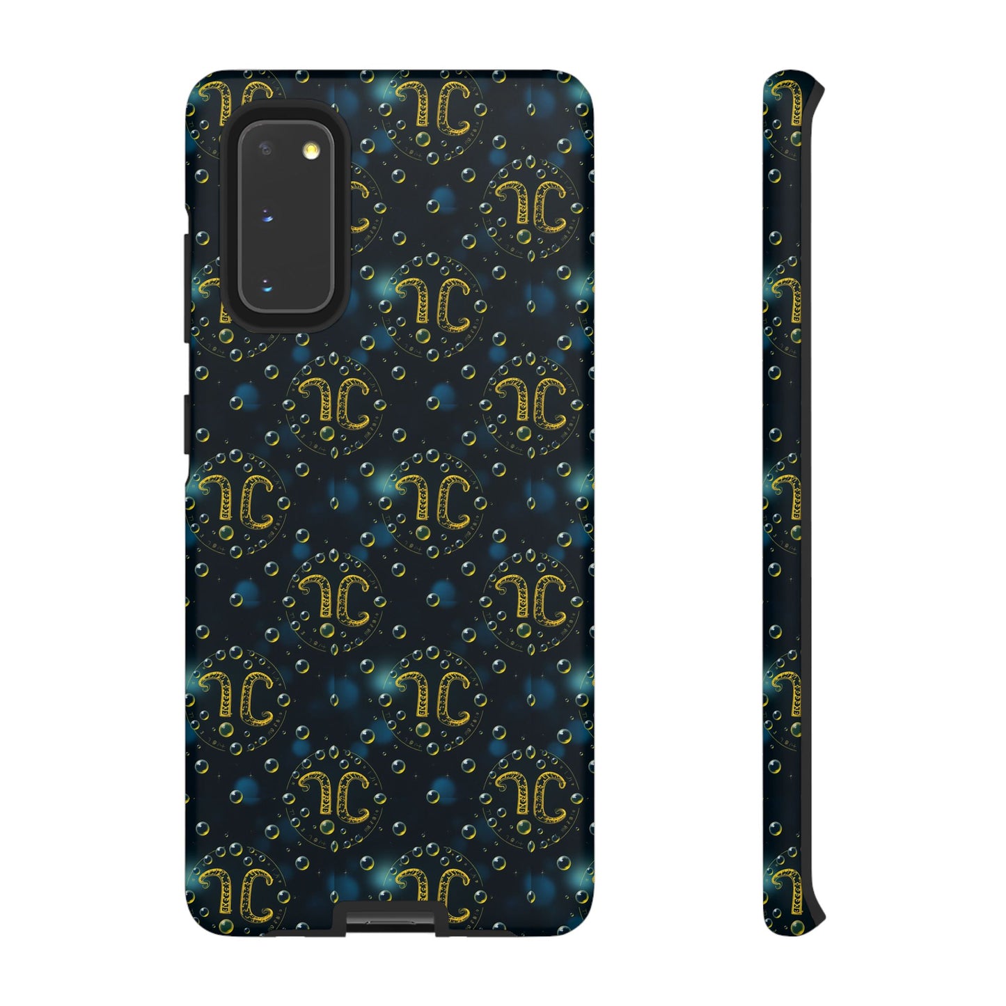 Tough Cases, Aquarius, Zodiac v2, Bubble Pattern